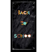 Okula Dönüş Back To School Temalı Fotoğraf Panosu Branda 100x200
