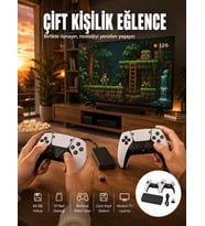 HDMI Girişli Retro Oyun Çubuğu 2 Kişilik Kablosuz Yeni Nesil