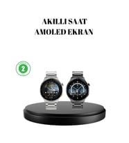 Mey İthalat® Kablosuz Şarjlı Bluetooth Görüşmeli Akıllı Saat – Android & iOS Uyumlu