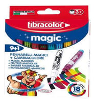 Fibracolor Magic Renk Değiştiren Keçeli Kalem 9+1 Renk 