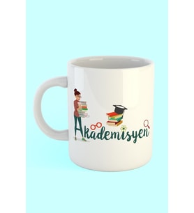 Akademisyen Baskılı Kahve Kupası