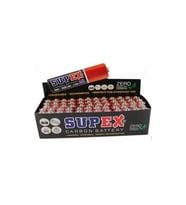 SUPEX R6 1.5 VOLT ÇİNKO KARBON AA KALEM PİL (60LI PAKET FİYATI)