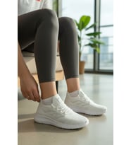Enoch Kadın Hafif Koşu Ayakkabısı Nefes Alan Triko Örgü Sneaker