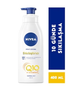 Nivea Sıkılaştırıcı Vücut Losyonu Q10 + C Vitamini 400 ml