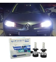 Renault Megane 2 Led Xenon Sis Far Ampulü H8 Access Yeni Seri Beyaz