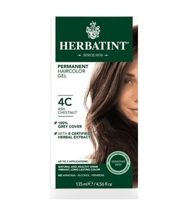 Herbatint Bitkisel Saç Boyası 4C Chatain Cendre