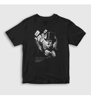 Presmono Unisex Çocuk Siyah Life Magic Magician Sihir Sihirbaz T-Shirt 485148tt