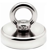 Valkyrie D48 Güçlü Neodyum Mıknatıs 48mm 75kg Askılı Fishing Salvage Magnet
