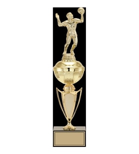 ODAK KUPA - Figürlü Kupalar - Voleybol Erkek Figürlü Kupalar FG-067 C - 42 cm