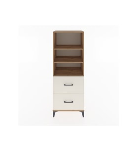 Hyperion Dolap 3 Raflı 2 Çekmeceli 60x44x163 Çam-Aytaşı
