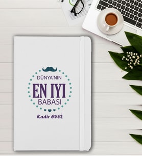 Babalar Günü Temalı İsme Özel Defter