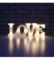 Love Tasarım Romantik Gece Lambası