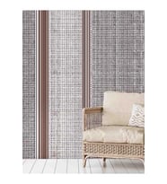 Dreamwall Dokulu Hasır Desenli Silinebilir Sağlıklı Tekstil Duvar Kağıdı (Çok Renkli)