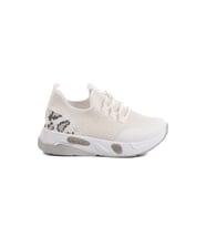 Ayakmod Siyah Anorak Bağcıklı Kadın Sneaker 702417 Z (Beyaz)