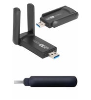 Wifi Alıcı Dual Band Usb 3.0 Adaptör Kablosuz Windows 7/8/10/11