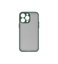 Coverzone iPhone 14 Pro Max ?le Uyumlu K?l?f Lastik Desen Kenar Kamera Korumal? Parmak izi yapmayan tozdan ve kirden koruyan iPhone 14 Pro Max ?le Uyumlu K?l?f Arkas? ?effaf Halx Koyu Ye?il