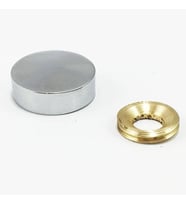 Krom Vida Tapası 15mm - 10 lu paket