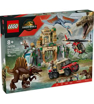 LEGO Jurassic World 76976 Spinosaurus and Quetzalcoatlus Air Mission
