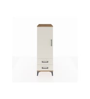 Kronos Dolap 3 Raflı 2 Çekmeceli Tek Kapaklı 44x59x134 Çam-Aytaşı