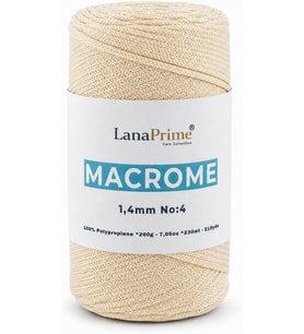 1.4mm No:4, %100 Polipropilen, 200g 230mt