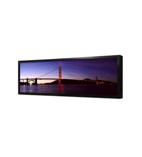 Golden Gate Köprüsü Çerçeveli Mdf Tablo