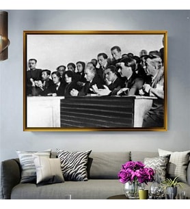 Altın Çerçeveli dekoratif tablo a1159 (Gold)