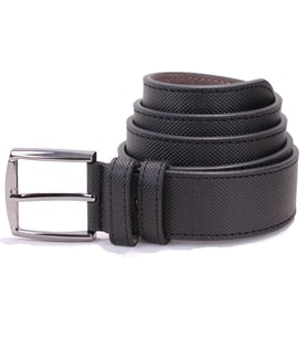 Dagoster DMK26-354 Siyah 4 cm Suni Deri Erkek Kemer
