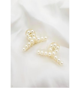 2 ADET KÜÇÜK BOY İNCİLİ MANDAL TOKA 4 CM.