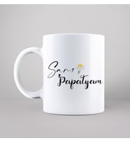 Sarı Papatyam Tasarımlı Kupa