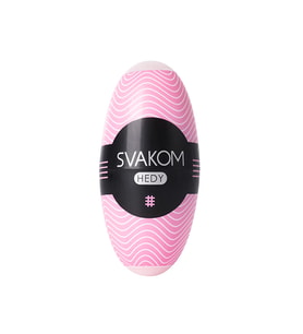 Svakom Hedy Ultra Yumuşak İçi Tırtıklı Erkeklere Özel Pembe Mastürbatör