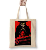 V For Vendetta Freedom Bez Çanta Uzun Saplı