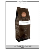 Caffe Rino Kafeinsiz Türk Kahvesi 250gr Paket