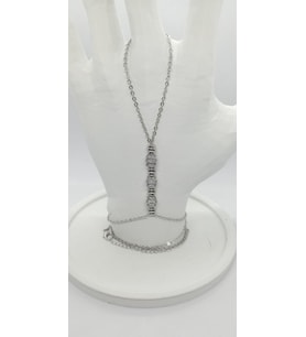Silver Renk Taş Detaylı Şahmeran