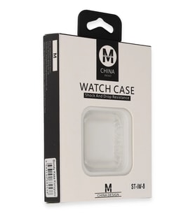 Movenchy Apple Watch 45mm Bondy Kasa Koruyucu - Beyaz