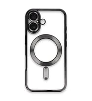 Apple iPhone 16 Plus Kılıf Kross Magneticsafe Kapak - Siyah