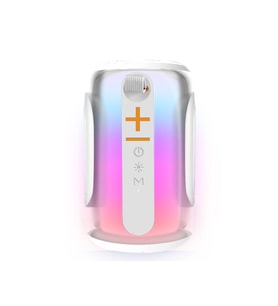 Northcity Pluse 8 RGB Kablosuz Hoparlör Beyaz - Bluetooth 5.0 Karaoke ve Atmosferik Ses Deneyimi