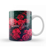 Kpop Love You Roses Kupa Bardak Porselen