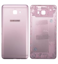 Samsung Galaxy C9 Pro Kasa Kapak-(5775) - LOHO2875-3006 (Rose Gold Altın)
