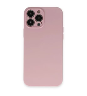 Apple iPhone 13 Pro Kılıf Nano içi Kadife Silikon - Pembe