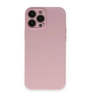 Apple iPhone 13 Pro Kılıf Nano içi Kadife Silikon - Pembe