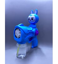 Karakterli Köpük Tabancası Büyük Boy Mega Işıklı Pilli Otomatik Baloncuk Makinesi Bubble Gun Sürekli Baloncuk Çıkar