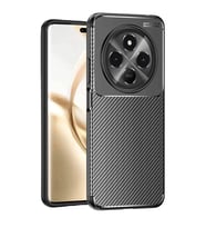 Tecno Spark 30c Kılıf Auto Focus Karbon Kapak - Siyah