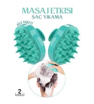 TransForMacion Masaj Destekli Saç Yıkama Fırçası Silikon Absolute Design 718411