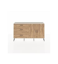 Arges Konsol 2 Raflı 3 Çekmeceli 2 Kapaklı 176x30x99 Aytaşı-Çam