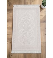 Kadife Seccade İnci Velvet Pearl - Krem