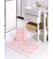 Derya Banyo Paspas Pudra 60x95 cm