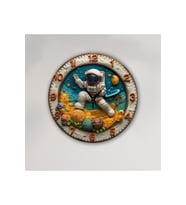 bilge Tasarım Çocuk Odası Duvar Saati 30 x 30 CM (Karışık)