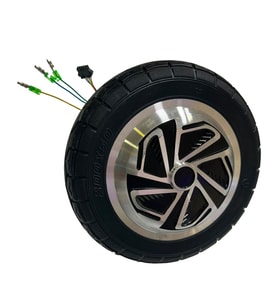 8.5 inç Elektrikli Hoverboard Motor ve Tekerlek, Siyah, Soketli