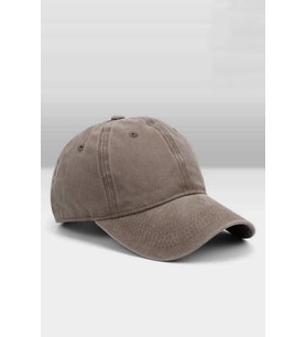 Erkek Eskitme Şapka Yazlık Outdoor Kep Kasket-Kahve (Beyaz - Kahverengi)