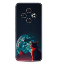 Spark 30C Kılıf Boutique Baskılı Resimli Dalgın Kedi Pcode -074